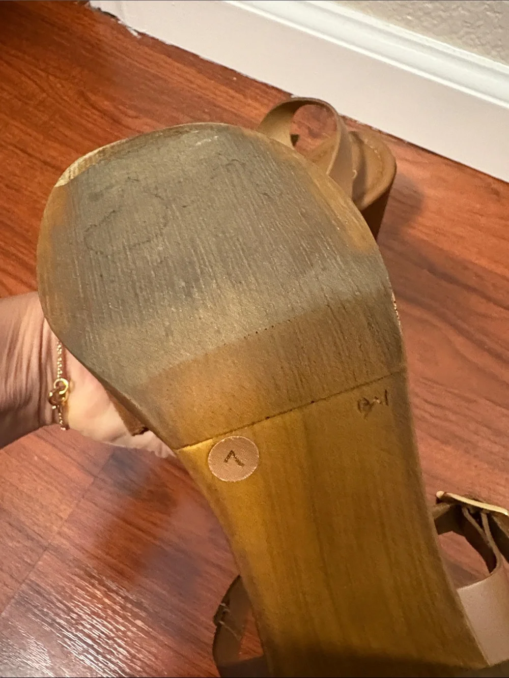 Seychelles Brown Suede Platform Sandals